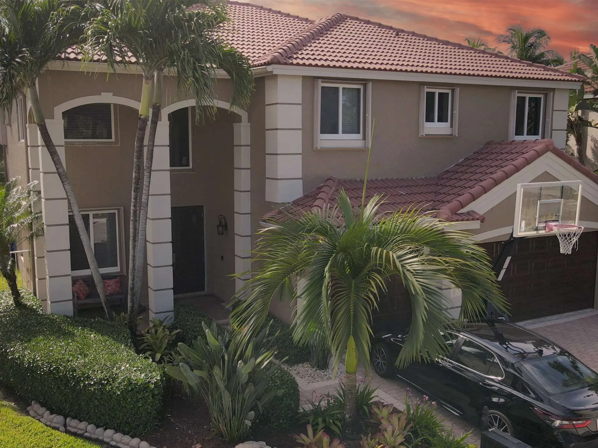After installing impact windows on a two-story home in Delray Beach, Florida