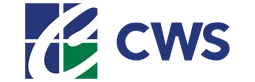 CWS logo showing stylized “C” over blue and green grid background – manufacturer of hurricane-rated windows and doors